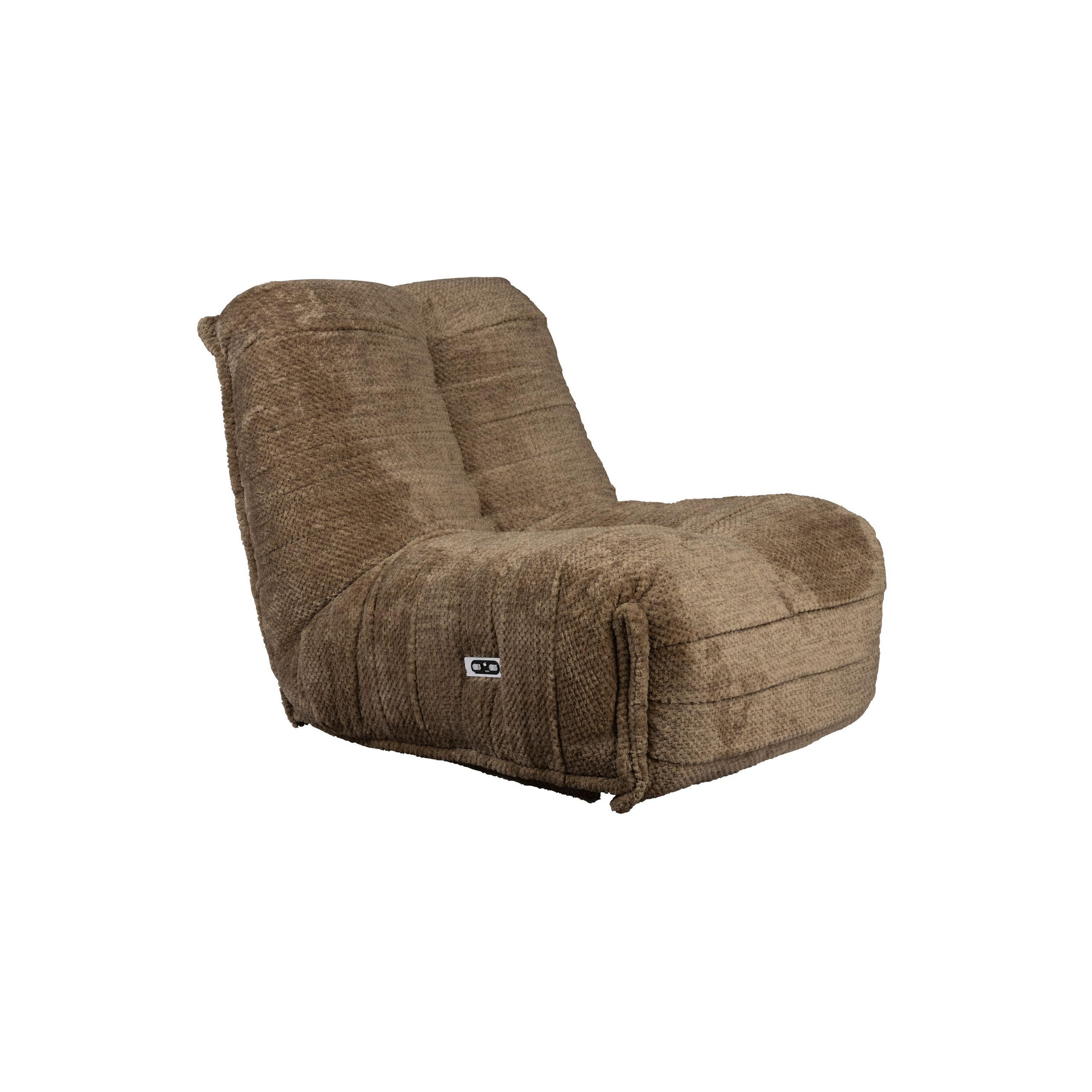 SESSEL Hamilton - Braun, Textil (114/95/88cm) - Dutchbone