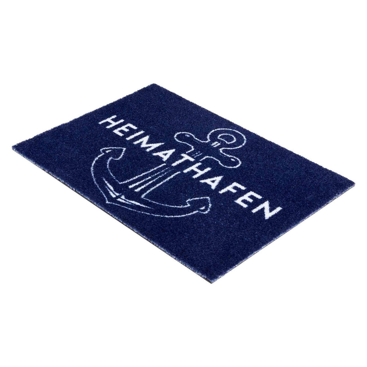 SCHMUTZFANGMATTE AUßEN DECO BRUSH - Dunkelblau, Textil (50/70cm) - Astra