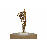 SKULPTUR Kupfer 13/39 cm - Kupferfarben, Stein (0.7/39/9cm) - KUNSTLOFT