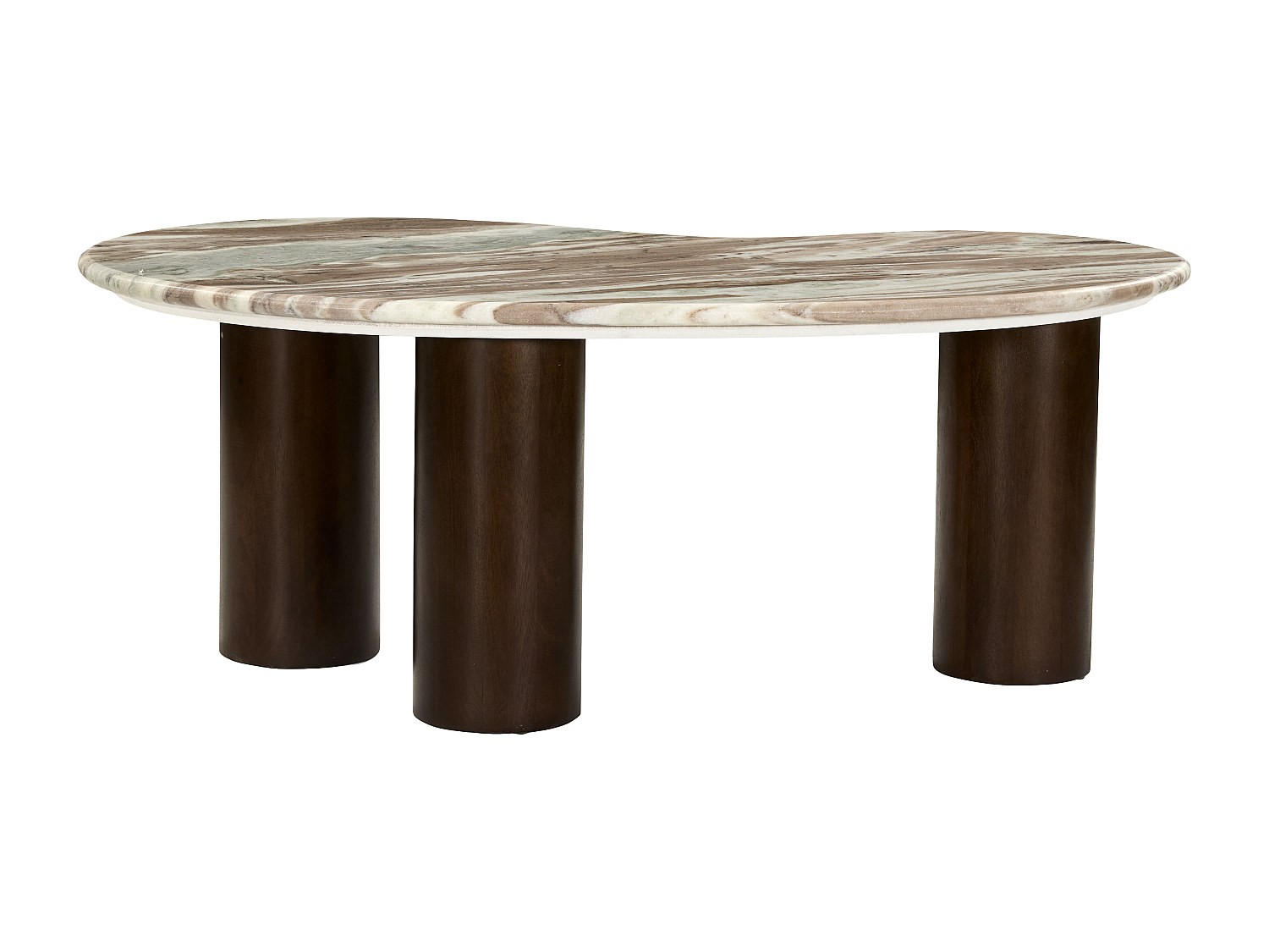 Vente-Unique Couchtisch Taupe, Beige 100x40x55 cm