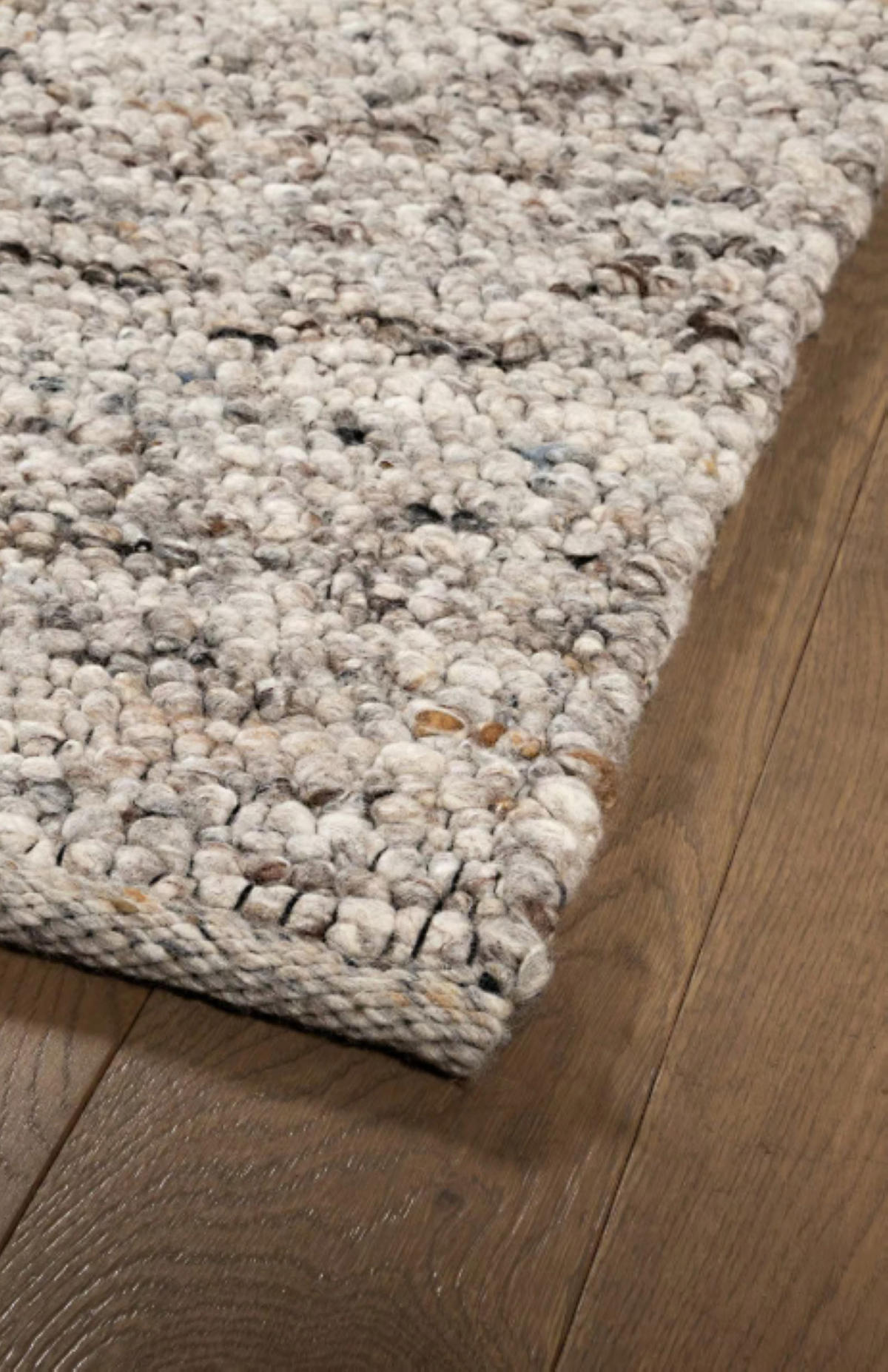 TEPPICH Wohn-/Schlafzimmer Wolle SHEPERD Braun 200x290 cm - Braun, Naturmaterialien (200/290cm) - Novatrend