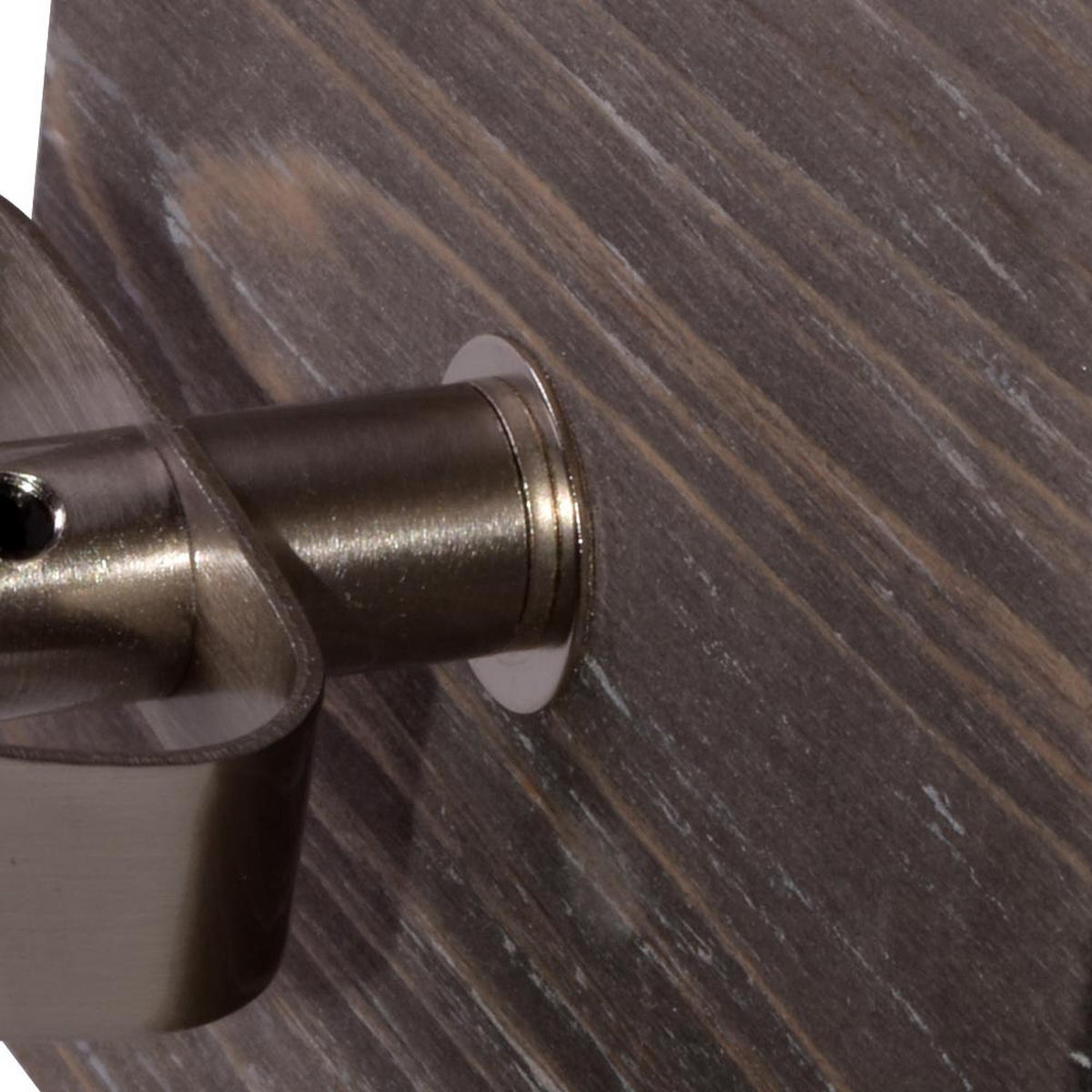 WANDLEUCHTE TIMBER Silber matt - Silberfarben, Holz (15/21.5/12.5cm)