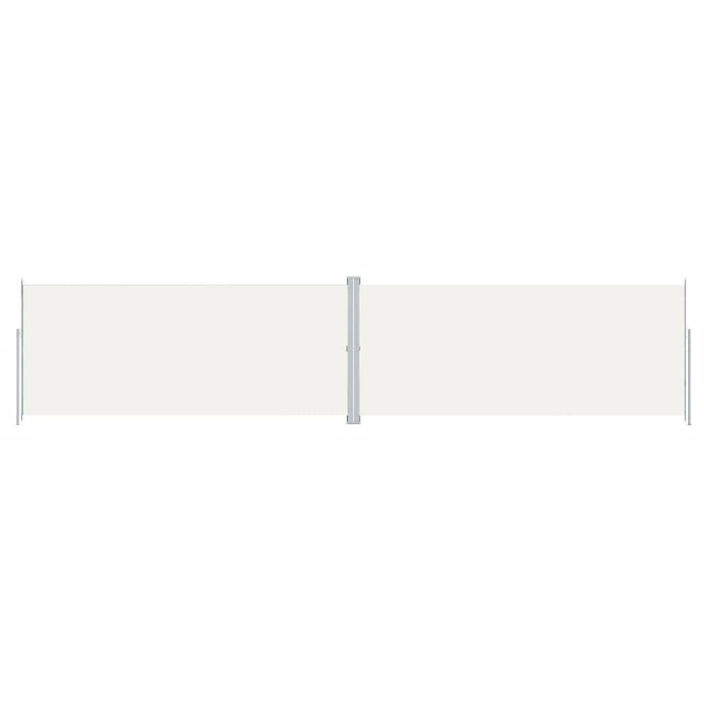 SEITENMARKISE Ausziehbar Creme 220x1000 cm - Creme, Textil (1000/220/1000cm) - furnicato