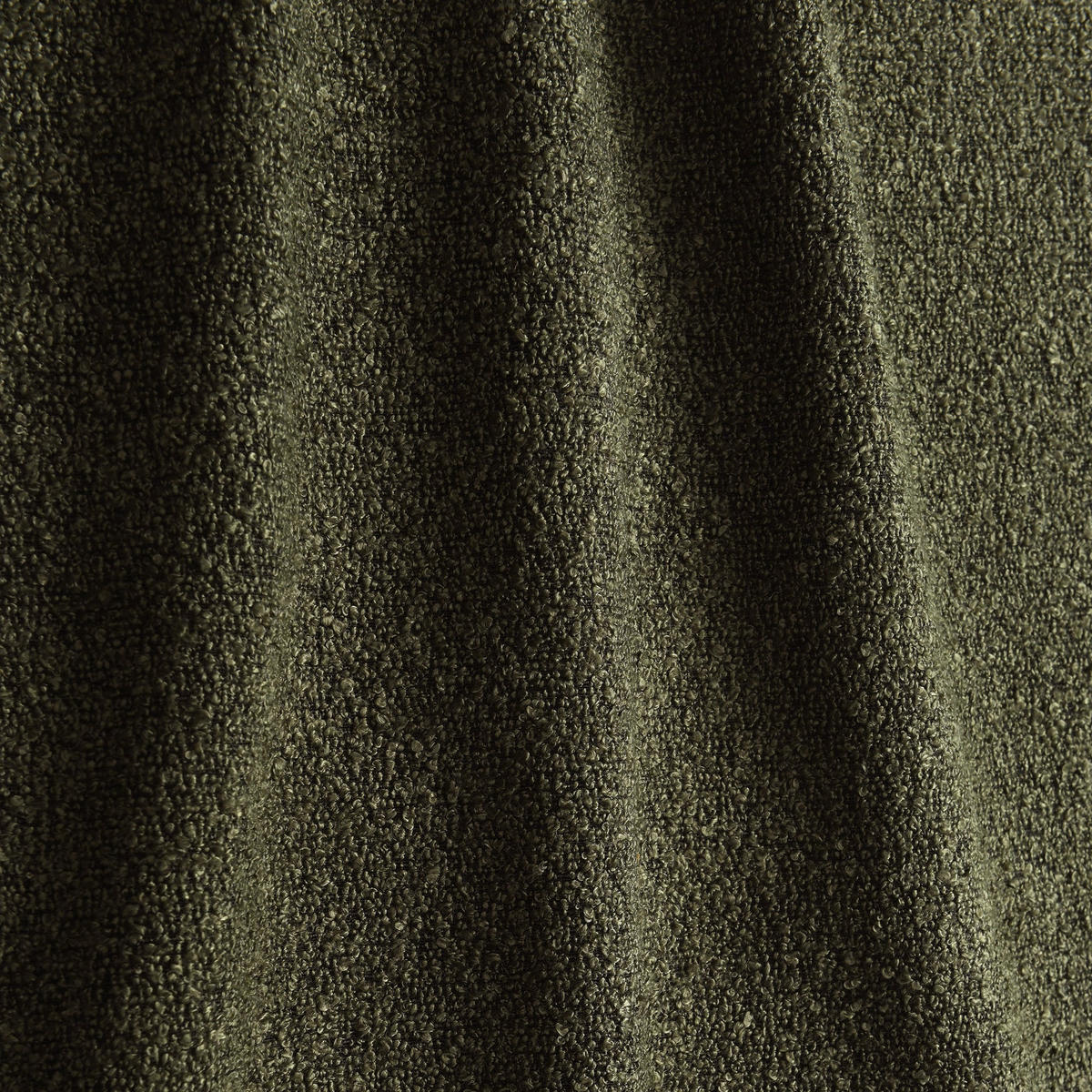 ESSZIMMERSTUHL Bouclé-Stoff Khakigrün 53.5cm - Grün, Textil (53.5/75/54cm) - Sia Home