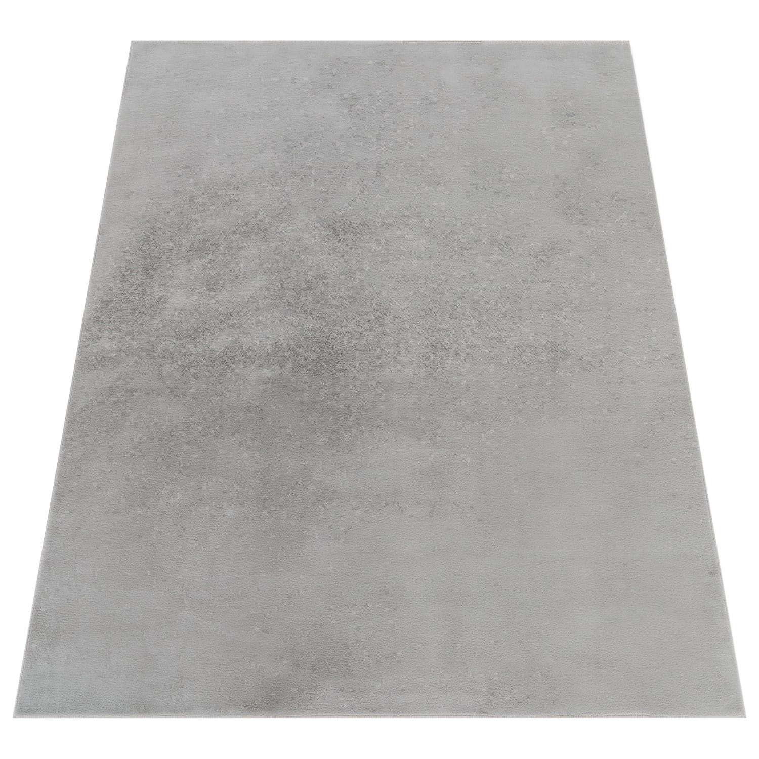 HOCHFLORTEPPICH 80/300 cm Soft 380 - Grau, Kunststoff (80/300cm) - Paco Home