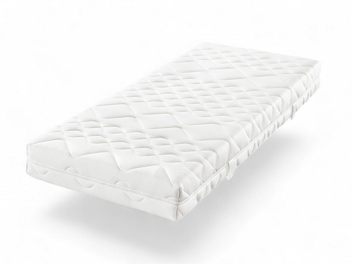 MATRATZE Medisan Plus KS, Größe: 100x200, Härtegrad: H2 - Weiß, Textil (100/200cm) - f.a.n. frankenstolz