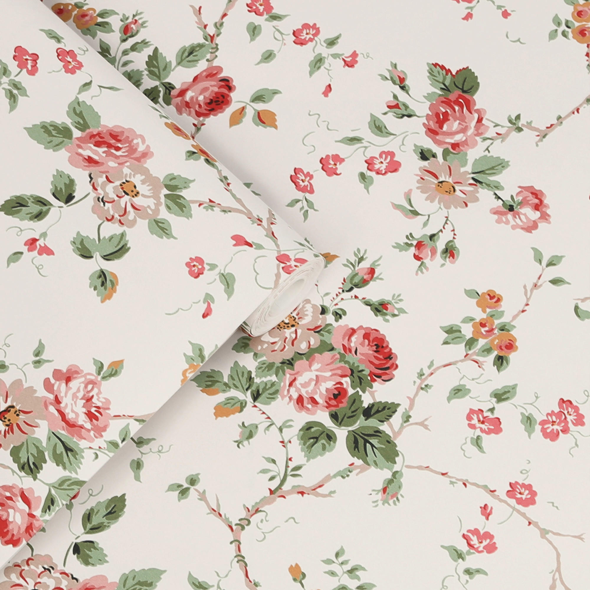 VLIESTAPETE Mountney Garden Antique Pink - Pink, Papier/Kunststoff (52/1000cm) - Graham & Brown