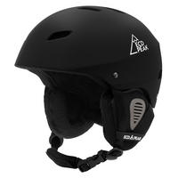 LYŽAŘSKÁ PŘILBA pro muže a ženy, robustní snowboardová přilba, černá, velikost L, 58–61 cm - černá, plast (30/24cm) - ECD-Germany