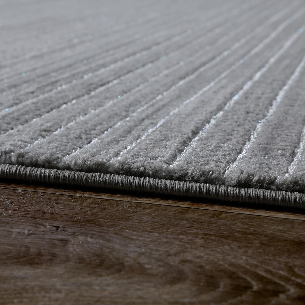 KURZFLORTEPPICH 80/150 cm Tivago 2000 - Grau, Textil (80/150cm) - Paco Home