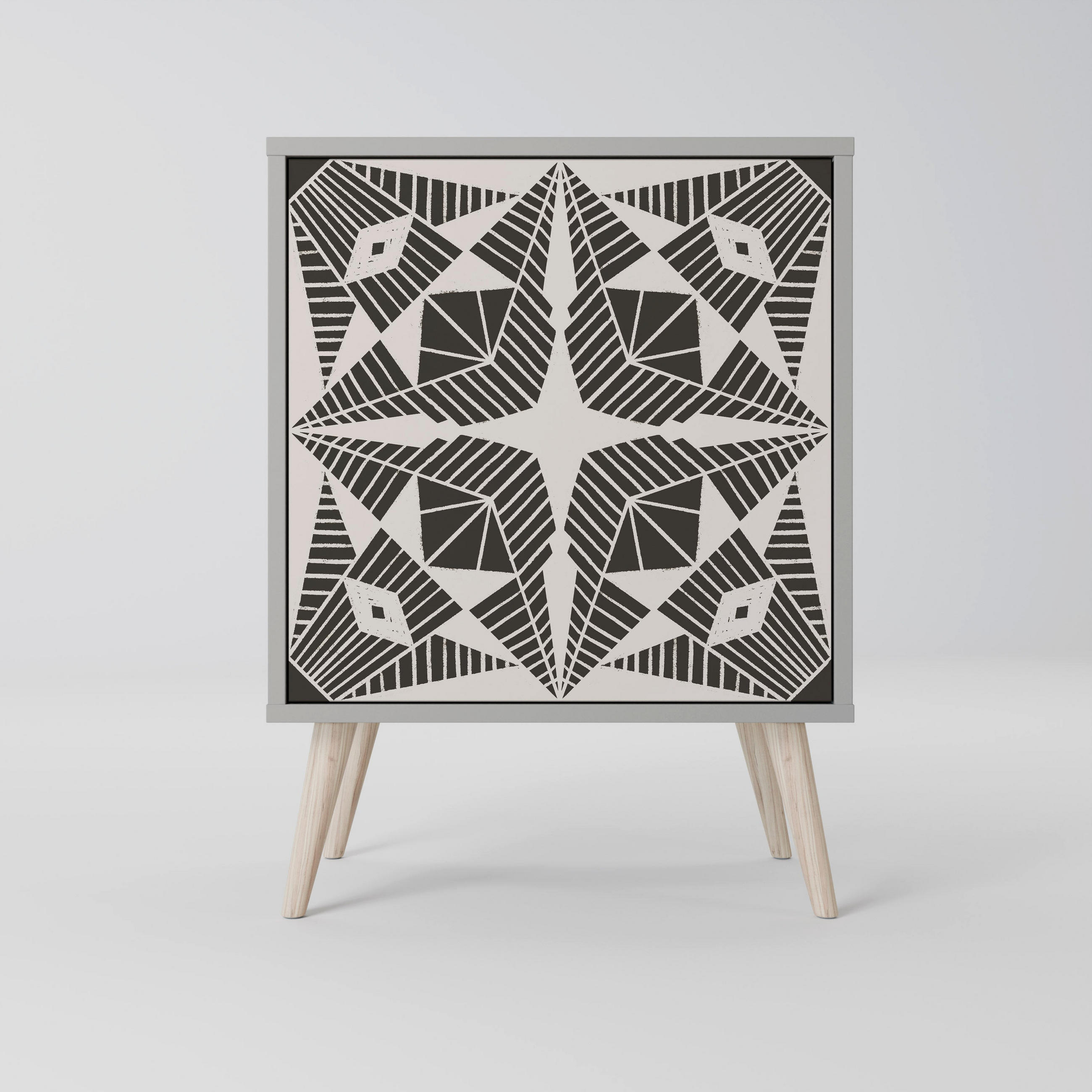 SpaceRebels Sideboard Grau 57.5x77.5x42 cm