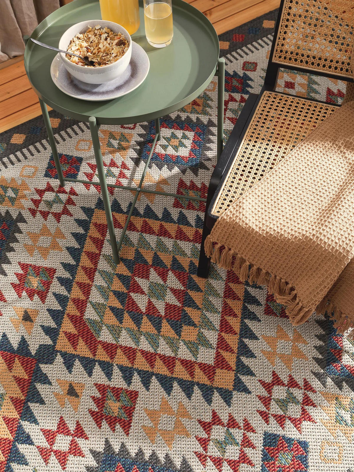 OUTDOORTEPPICH Mirena Multicolor 120x170 cm - Multicolor, Textil (120/170cm) - benuta Nest