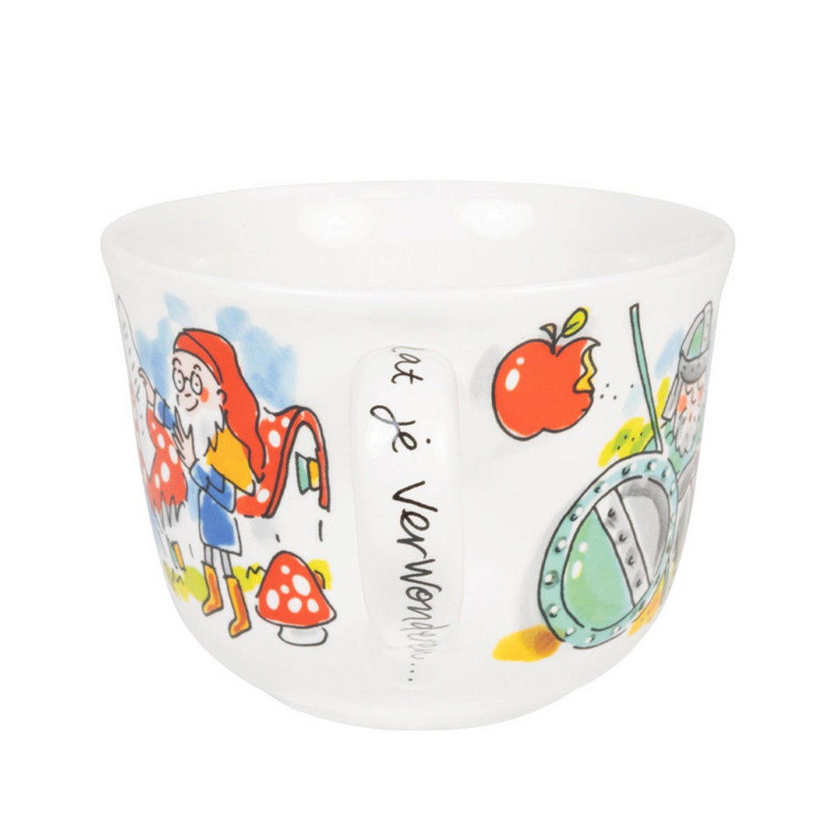 SUPPENSCHALE Efteling Aschenputtel in Bunt - 600 ml - Multicolor, Keramik (12.7/16.2/9.7cm) - Blond Amsterdam
