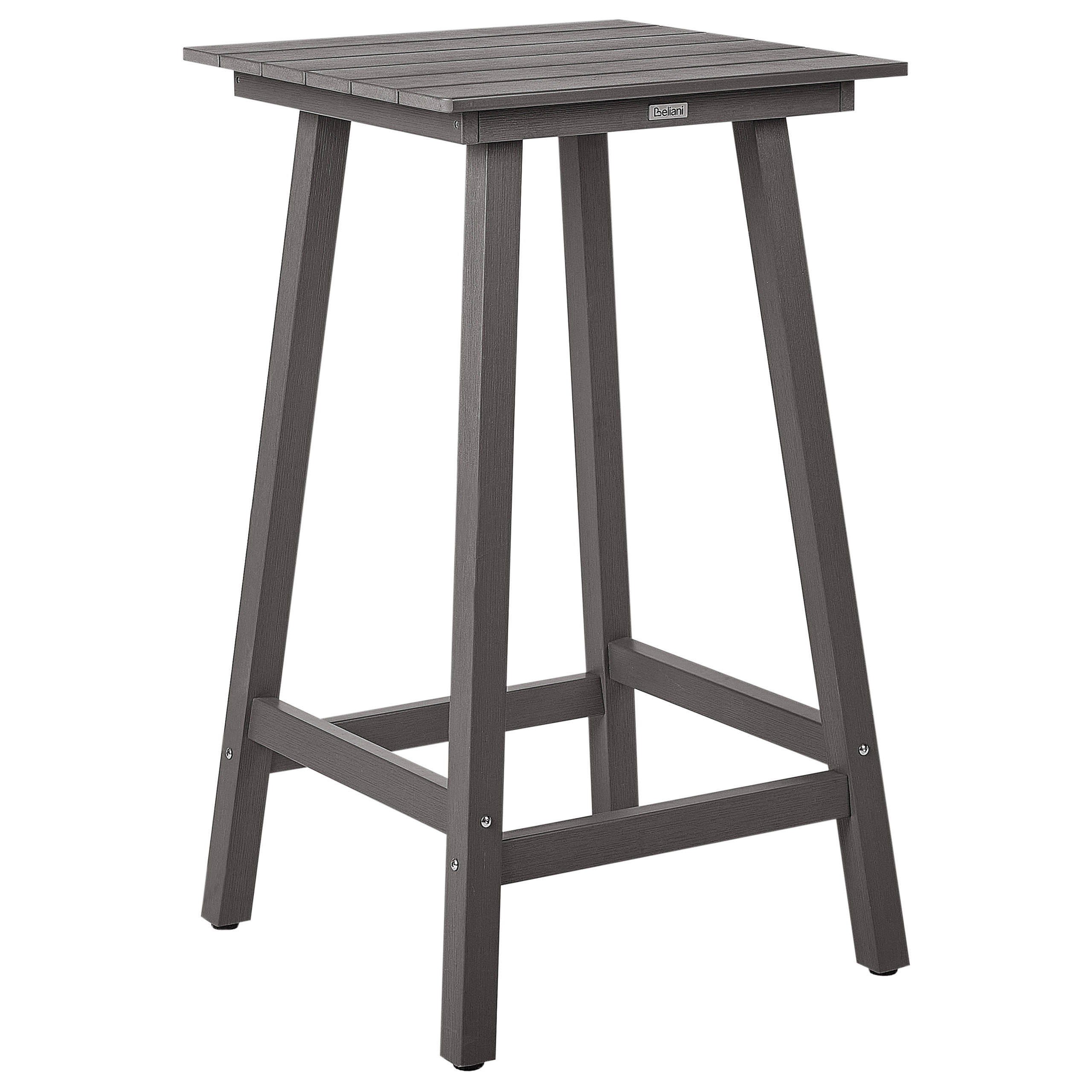 BARTISCH Grau Adirondack - Grau, Kunststoff (60/59/103cm) - Beliani