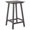 BARTISCH Grau Adirondack - Grau, Kunststoff (60/59/103cm) - Beliani