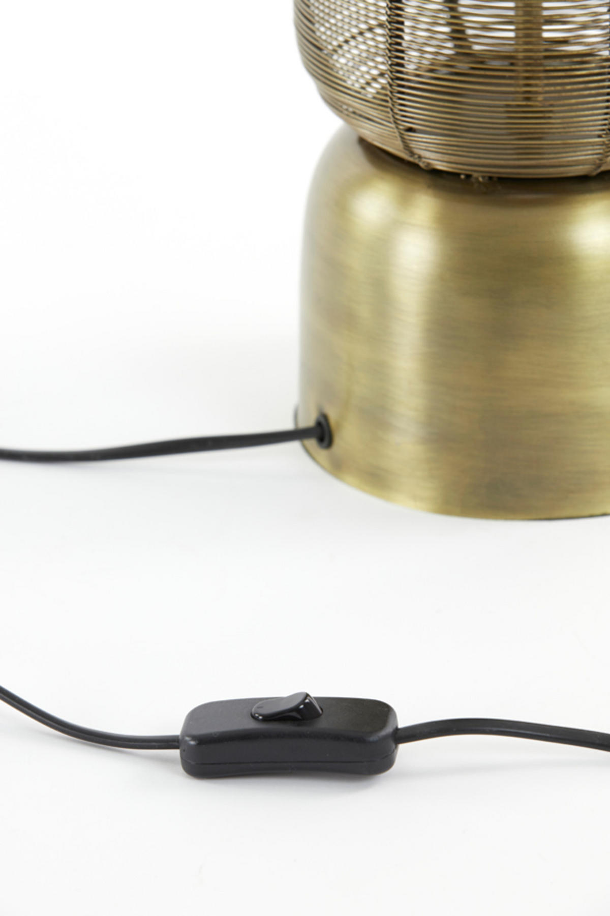 TISCHLAMPE Lezuza Bronze Ø15,5/60,5 cm - Bronzefarben, Metall (15.5/15.5/60.5cm) - Light & Living