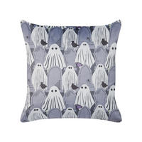 DEKOKISSEN Grau 45/45 cm Fanate - Grau, Textil (45/45cm) - Beliani
