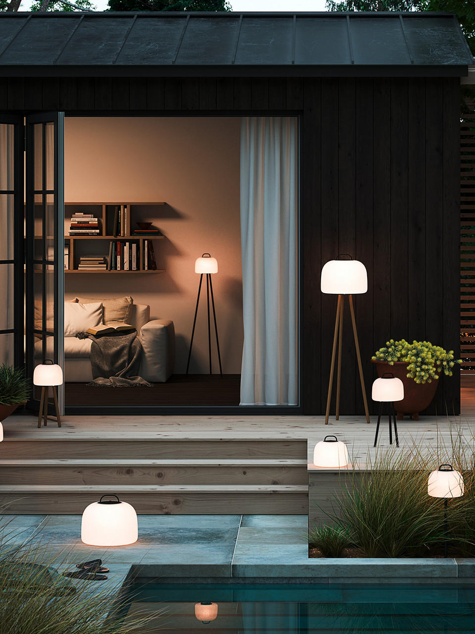 Terrassenbeleuchtung Nordlux Außenleuchten