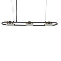 HÄNGELEUCHTE Mali 13/65/159 cm - Schwarz, Metall (13/65/159cm) - Beliani