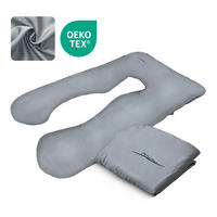ERSATZBEZUG - Bambus (Grau) - Grau, Textil (100/150cm) - KomfortKissen