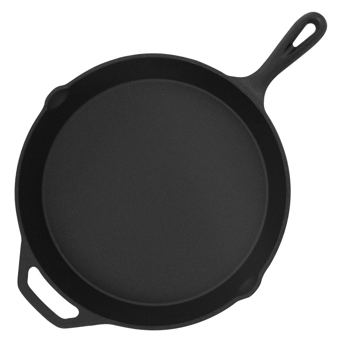 OUTDOOR-PFANNE - Schwarz, Metall (32/5.5/46cm) - BBQ Boss