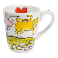 BECHER Antillenleguan in Bunt - 350 ml - Multicolor, Keramik (0.35L) - Blond Amsterdam