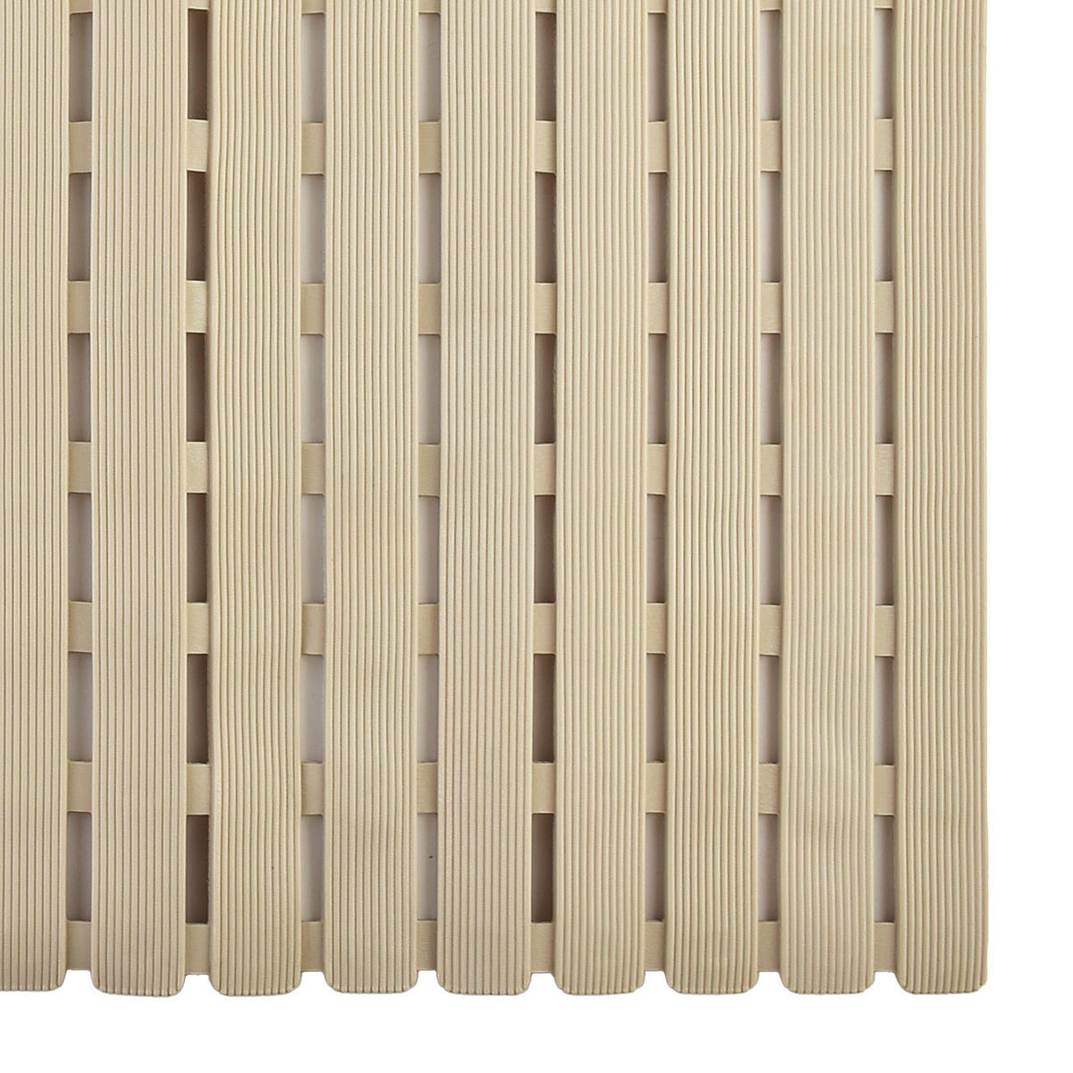 BADTEPPICH Zac Beige 70/40/2 cm Textilien - Beige, Textil (40/70cm) - Mondex