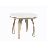ESSTISCH LUNGA - Kaschmir/Beige, Holzwerkstoff (100/100/77cm) - Meblini