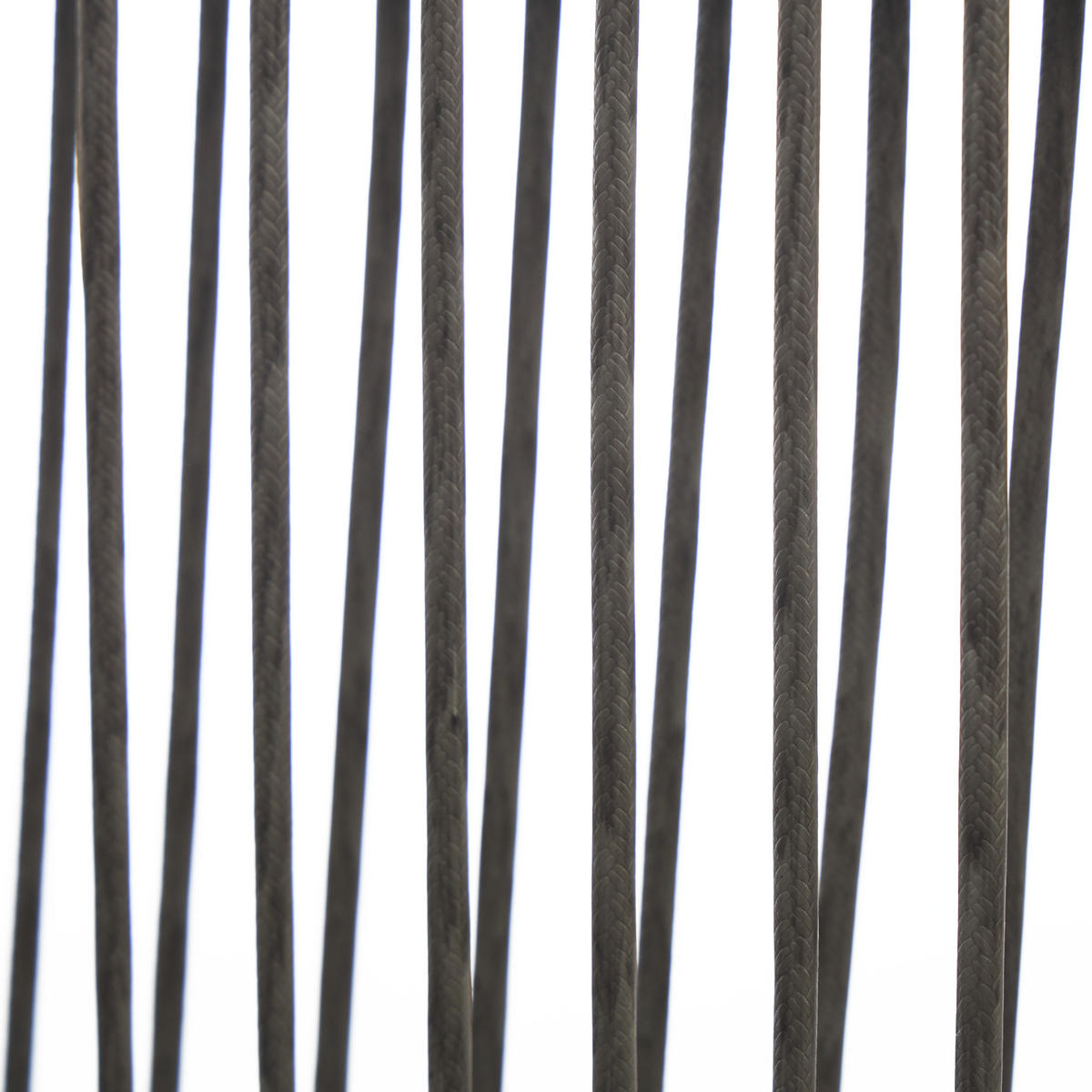 GARTENMÖBELSET aus verzinktem Stahlrohr 120x64x74cm Grau mit Holzoptik-Glastisch - Grau, Textil - Modfu