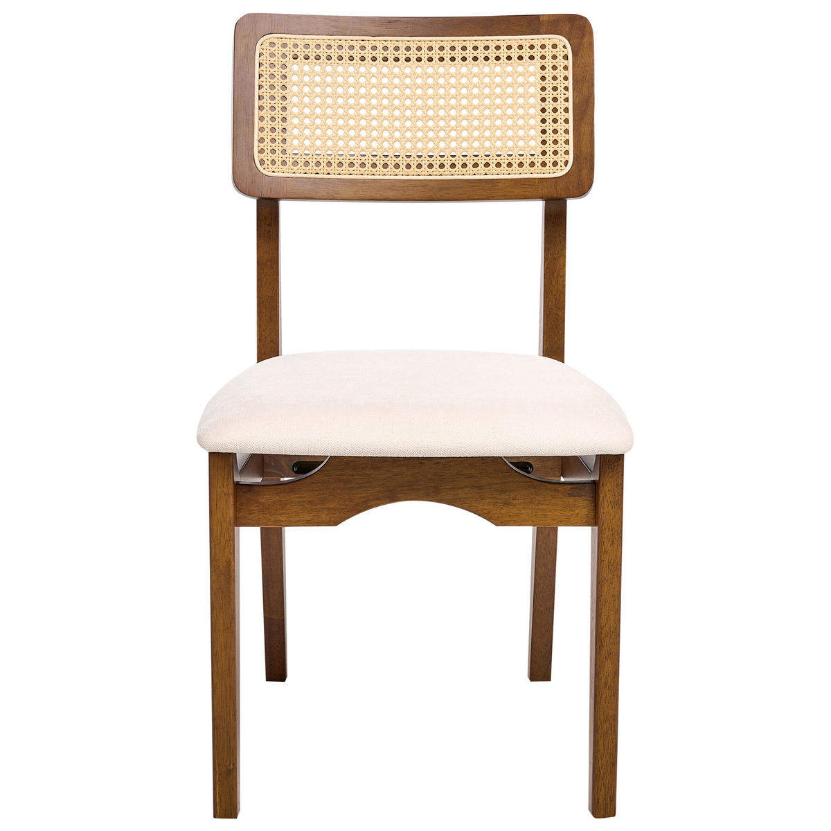 ESSZIMMERSTUHL 2er-Set Dunkelbraun Rubonia - Dunkelbraun, Holz (48/81/59cm) - Beliani