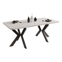 AUSZIEHTISCH DANTON 200/100/76 cm, Schwarz / Bianco (Weiß) - Perlmutt/Schwarz, Holzwerkstoff/Metall (100/200/76cm) - Idohome
