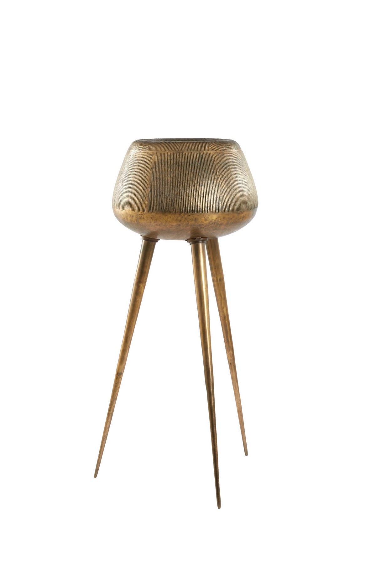 TOPF Marielle Gold Ø75/149 cm - Goldfarben, Metall (75/149/75cm) - Light & Living