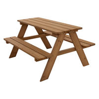 KINDERSITZGARNITUR Braun - Braun, Holz - ML-DESIGN