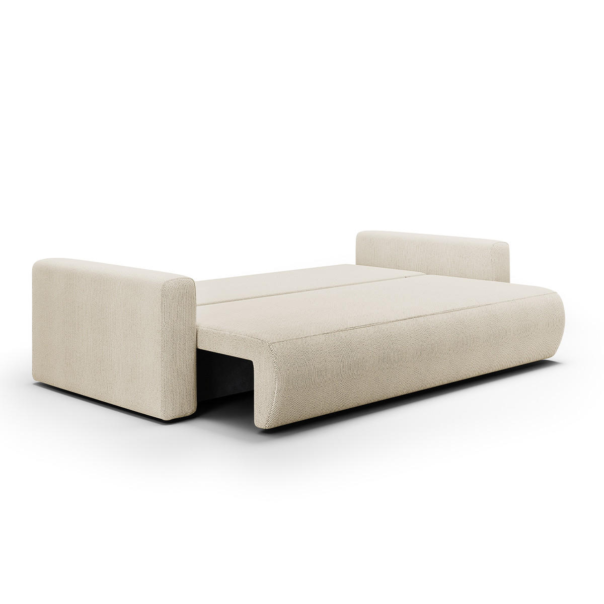 SOFA Evy 3 Sitzplätze Beige - Beige, Holz (238/82/105cm) - Petits-meubles