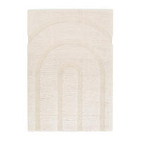 TEPPICH ultrafein aus recycelten Fasern beige - Beige, Textil (120/170cm) - AFK Living