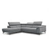 ECKSOFA FIERO 5-Sitzer, olivgrün - Schwarz/Olivgrün, Holzwerkstoff/Textil (158/269cm) - Courtois Laville
