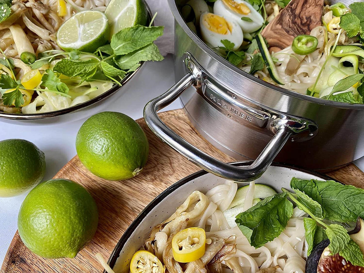 KOCHTOPFSET 4-teilig Edelstahl - Edelstahlfarben, Metall - KLAMER