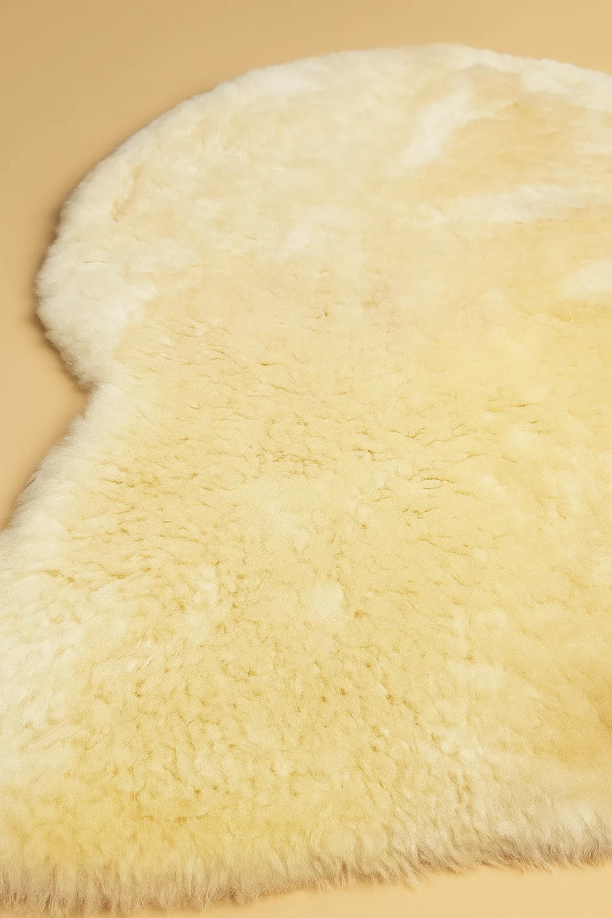 SCHAFFELL Medizinisch gegerbt – Wascharte US Merino Weiß ca. 140 cm - Creme/Weiß, Fell (75/140cm) - Provellus