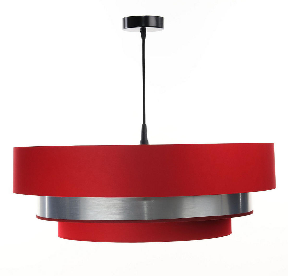 HÄNGELEUCHTE Rot 60/20 cm - Rot, Kunststoff (60/1.5/20cm) - ONZENO