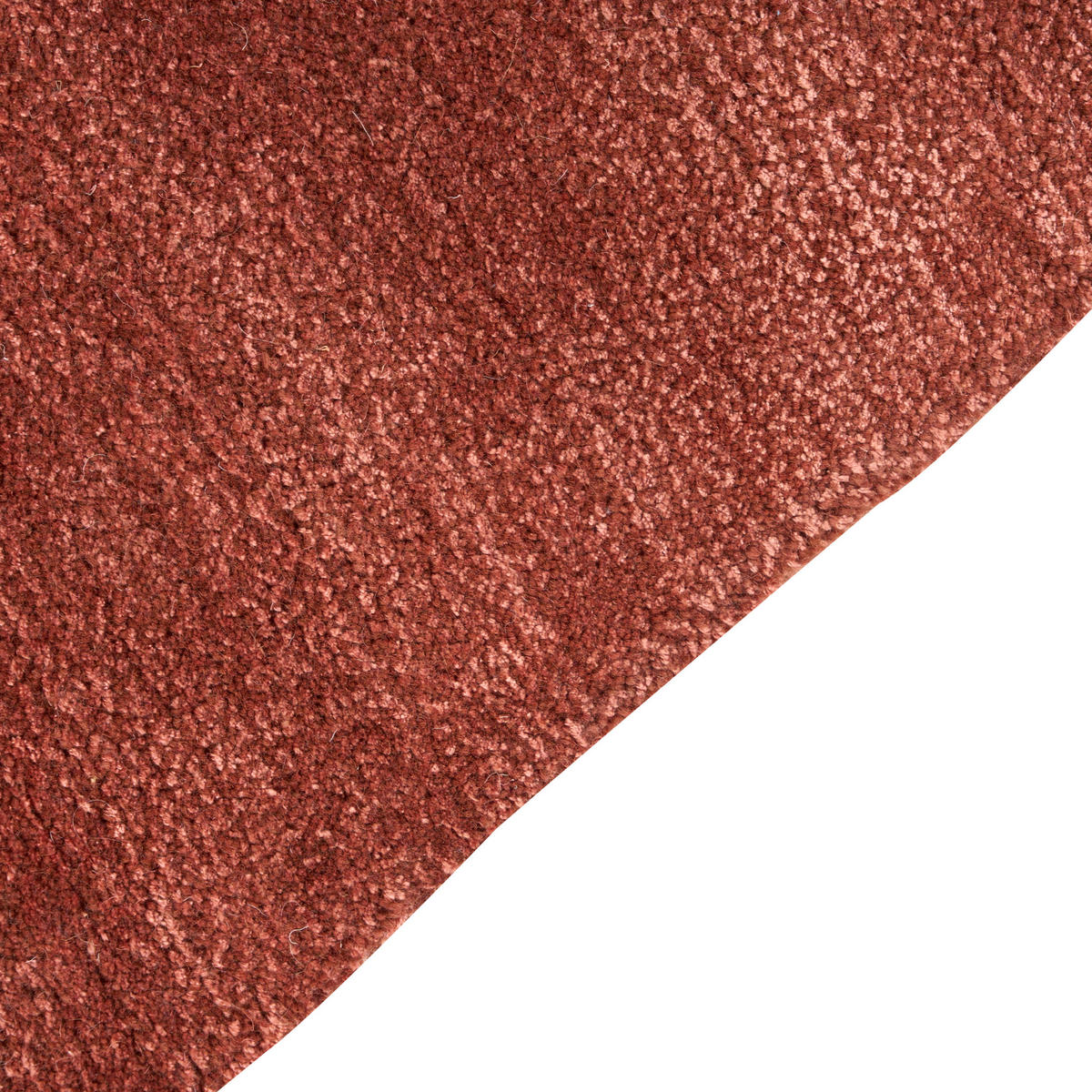 TEPPICH Dunkelrot 160/230 cm Viskose Tando - Dunkelrot, Textil (160/230cm) - Beliani