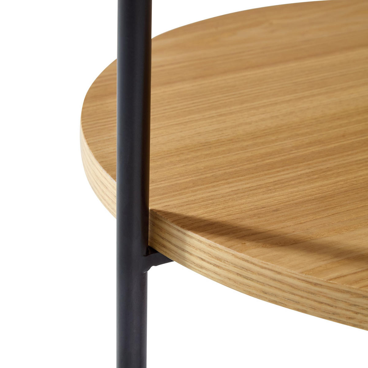 COUCHTISCH Ø69/38 cm natur aus Massivholz und MDF mit Couchtisch - Naturfarben, Holzwerkstoff (44/44/48cm) - OKMYHOME