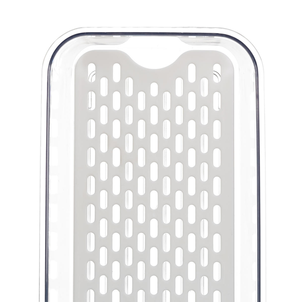 3XORGANIZÉR do lednice - průhledná, plast (23/11/37.5cm) - Relaxdays