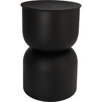 SÄULENTISCH matt Disa Schwarz 31/31/46 cm - Schwarz, Metall (31/31/46cm) - Home Styling Collection