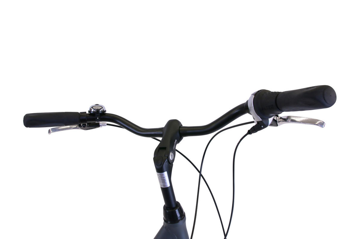 CITYBIKE City Wave Deluxe Plus Grey 7 Gang 26 Zoll 44cm & 28 Zoll 46cm - Grau, Metall (44cm) - Hawk Bikes