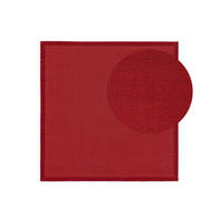 SISALTEPPICH Sana Rot 200x200 cm - Rot, Textil (200/1cm) - KUNSTLOFT