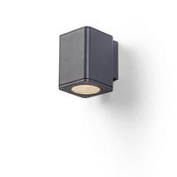 AUSSENLEUCHTE MIZZI SQ I Anthrazitgrau 12 W IP54 - Grau, Metall (10/10/14cm) - Rendl