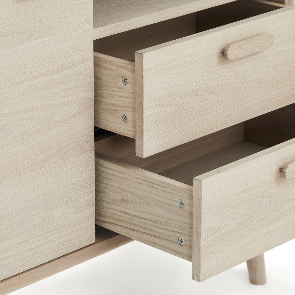 HIGHBOARD Eiche massiv - Eichefarben, Holz/Holzwerkstoff (100/130/40cm) - Furnhouse