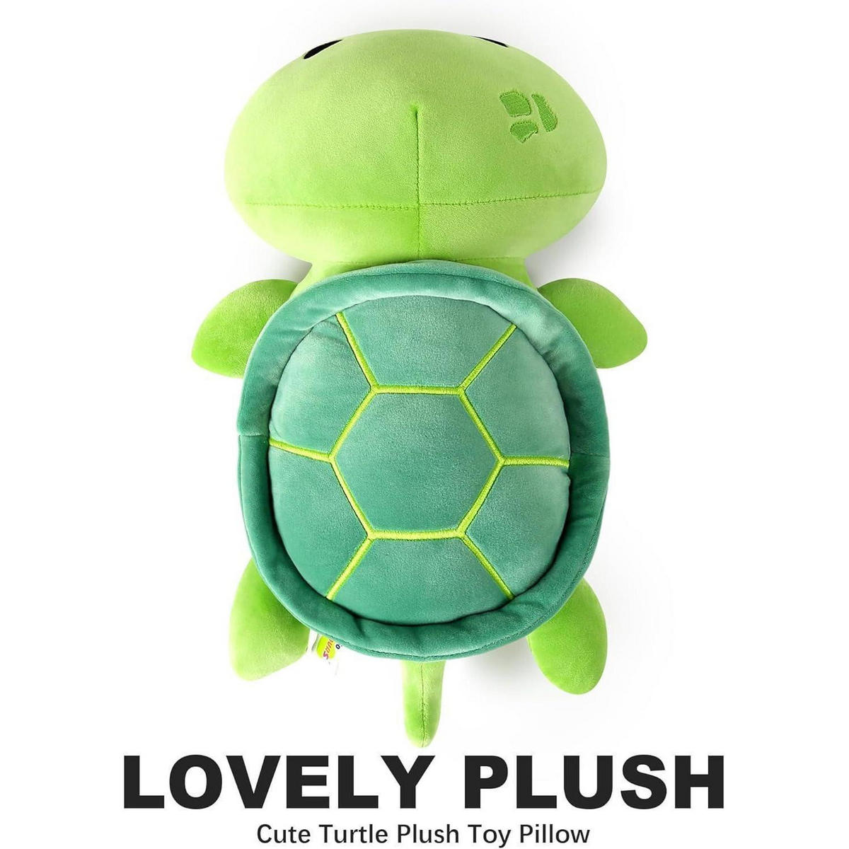 PLÜSCHTIER Schildkröte 30 cm - Grün, Textil (20/30cm)