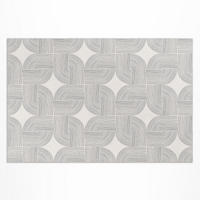 TEPPICH 120x180 cm Linearer Zopf Vintage Muster - Beige, Kunststoff (120/180cm) - Wallfluent