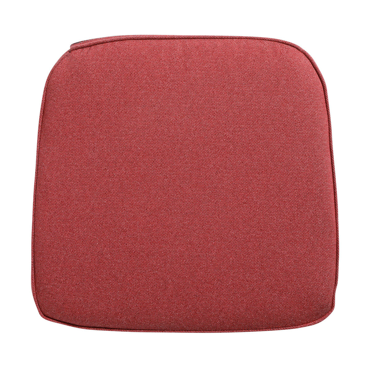 SITZKISSEN Manchester 48/48 cm 4er-Set - Rot, Textil (48/7.5/46cm) - Madison