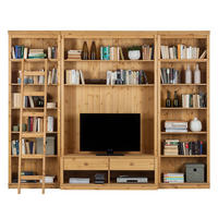 WOHWAND - Kiefer massiv, Typ A - Kieferfarben, Holz (288/223/45cm) - home24